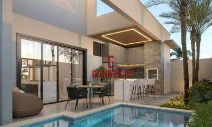 Casa com 3 dormitórios à venda, 167 m² por R$ 1.383.000 - Vivendas da Mata - Portal Paineiras - Ribeirão Preto/SP