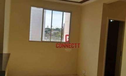 Apartamento com 2 dormitórios à venda, 46 m² por R$ 155.000 - Parque São Sebastião - Ribeirão Preto/SP