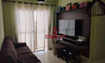 Apartamento com 2 dormitórios à venda, 54 m² por R$ 319.000,00 - Sumarezinho - Ribeirão Preto/SP