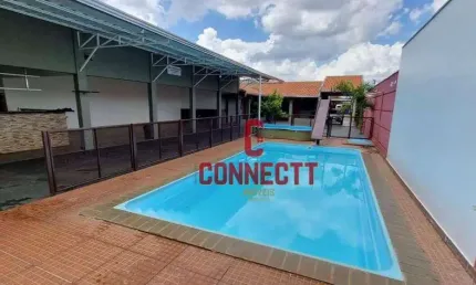 CHÁCARA DE 1244m² DE TERRENO , PISCINA, 5 QUARTOS, POMAR NO BAIRRO  PRESIDENTE DUTRA.
