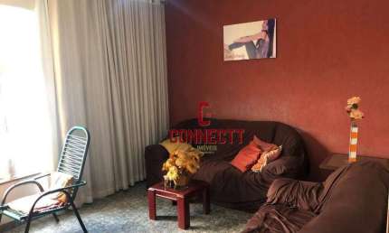 Casa com 3 dormitórios à venda, 130 m² por R$ 372.000 - Vila Tibério - Ribeirão Preto/SP