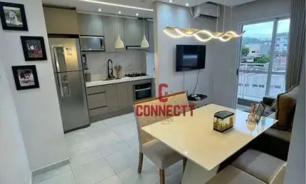 Apartamento com 2 dormitórios à venda, 51 m² por R$ 270.000 - Jardim Anhangüera - Ribeirão Preto/SP