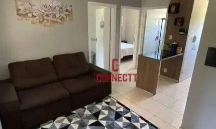 Apartamento com 2 dormitórios à venda, 46 m² por R$ 186.000 - Parque Residencial Cândido Portinari - Ribeirão Preto/SP