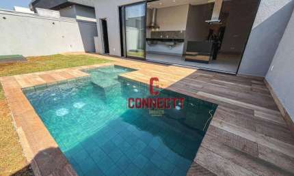 Casa com 3 dormitórios, 173 m² - venda por R$ 1.350.000,00 ou aluguel por R$ 8.900,00/mês - Vivendas da Mata - Portal Aroeira - Ribeirão Preto/SP
