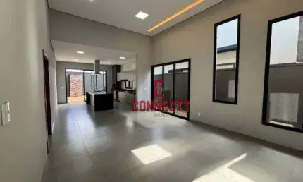 Casa térrea em condomínio de 3 suites com piscina e 4  vagas.