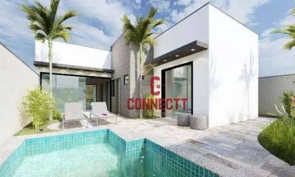 Casa com 3 dormitórios à venda, 184 m² por R$ 1.563.000 - Residencial Alto do Castelo 2 - Ribeirão Preto/SP