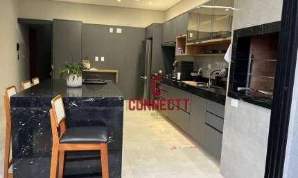 CASA TÉRREA COM 3 SUITES PISCINA 4 VAGAS NO CONDOMÍNIO VILA ROMANA 2