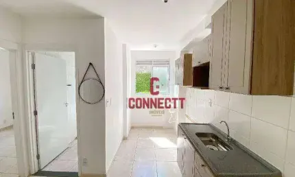 Apartamento com 2 dormitórios à venda, 40 m² por r$ 207.000 - recreio das acácias - ribeirão preto/sp
