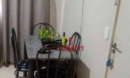 Apartamento com 2 dormitórios à venda, 43 m² por R$ 140.000,00 - Parque dos Pinus - Ribeirão Preto/SP