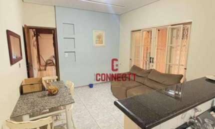 CASA COM 2 QUARTOS SENDO 1 SUITE 4 VAGAS NO PARQUE RIBEIRÃO.