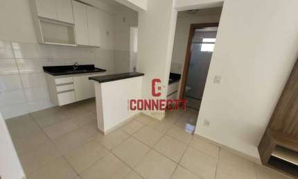 Apartamento com 1 dormitório para alugar, 45 m² por R$ 2.058/mês - Nova Aliança - Ribeirão Preto/SP