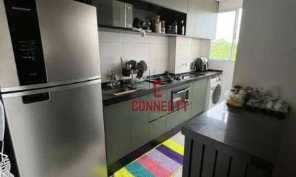 Apartamento com 2 dormitórios à venda, 57 m² por R$ 245.000 - Chácaras Pedro Corrêa de Carvalho - Ribeirão Preto/SP