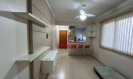 Apartamento com 1 dormitório para alugar, 44 m² por R$ 2.218/mês - Jardim Irajá - Ribeirão Preto/SP