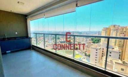 Apartamento com 1 dormitório para alugar, 52 m² Av João Fiusa Nunca Locado! - Jardim Irajá - Ribeirão Preto/SP