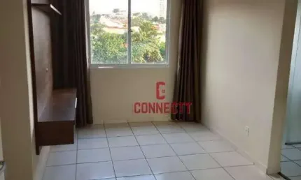 Apartamento com 2 dormitórios para alugar, 46 m² por R$ 1.636/mês - Ribeirânia - Ribeirão Preto/SP