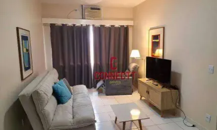 Flat com 1 dormitório, 50 m² - venda por R$ 160.000,00 ou aluguel por R$ 3.000,00/mês - Centro - Ribeirão Preto/SP