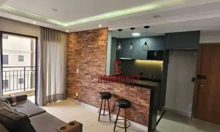 Apartamento com 2 dormitórios para alugar, 62 m² por R$ 3.545,00/mês - Ribeirânia - Ribeirão Preto/SP