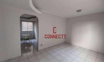 Apartamento com 2 dormitórios para alugar, 61 m² por R$ 1.628/mês - Jardim Palma Travassos - Ribeirão Preto/SP