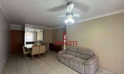 Apartamento com 3 dormitórios para alugar, 103 m² por R$ 3.831/mês - Alto da Boa Vista - Ribeirão Preto/SP
