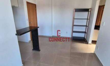 Apartamento com 1 dormitório para alugar, 45 m² por R$ 2.097,00/mês - Nova Aliança - Ribeirão Preto/SP