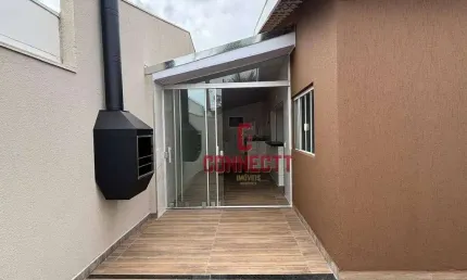 Casa 3 dormitórios, sendo 1 suíte, à venda, 80 m² por R$ 365.000 - Condomínio Rubi - Brodowski/SP