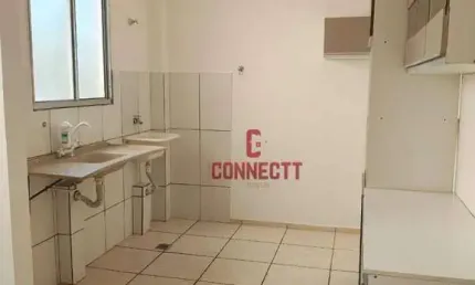Apartamento com 2 dormitórios para alugar, 51 m² por R$ 1.365,00/mês - Residencial Greenville - Ribeirão Preto/SP