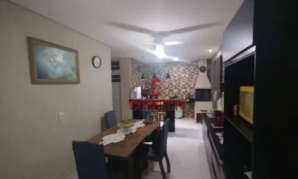 Casa  3 dormitórios, sendo 1 suíte, à venda, 120 m² por R$ 375.000 - Condomínio Ametista - Brodowski/SP