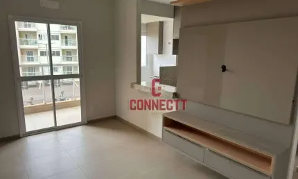 Apartamento com 2 dormitórios para alugar, 58 m² por r$ 1.920,00/mês - residencial parque dos servidores - ribeirão preto/sp