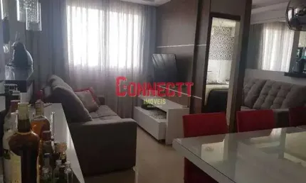 Apartamento com 2 dormitórios à venda, 48 m² por r$ 320.000 - mirante sul resort condomínio - ribei