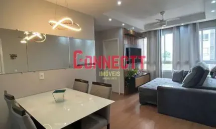 Apartamento à venda, 56 m² por r$ 260.000,00 - chácaras pedro corrêa de carvalho - ribeirão preto/s