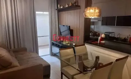 Apartamento com 2 dormitórios à venda, 78 m² por r$ 375.000,00 - ipiranga - ribeirão preto/sp