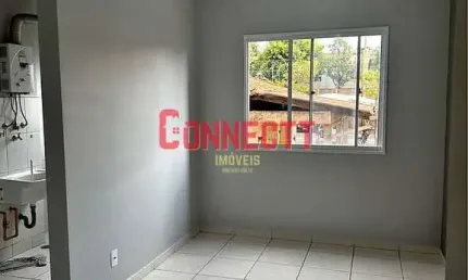 Apartamento com 2 quartos e  1 vaga de garagem no ribeirânia.