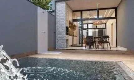 Casa de 3 suites  com piscina  no condominio  quinta da mata.