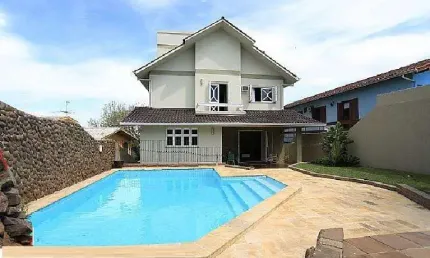 Casa com 5 dormitórios à venda, estuda permutas, 445 m² por r$ 1.223.000 - primavera - novo hamburg
