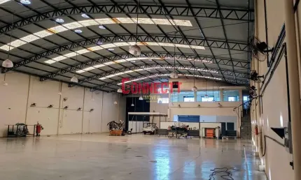 Galpão para alugar, 1100 m² por r$ 32.831,37/mês - jardim zara - ribeirão preto/sp
