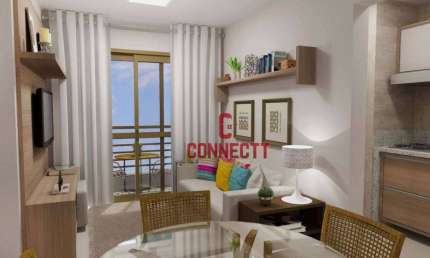 Apartamento à venda, 47 m² por R$ 390.000,00 - Ipiranga - Ribeirão Preto/SP