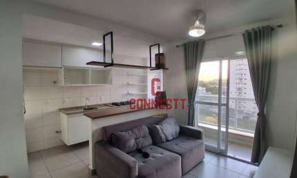 Apartamento com 2 dormitórios para alugar, 57 m² por R$ 3.026,08/mês - Parque Industrial Lagoinha - Ribeirão Preto/SP