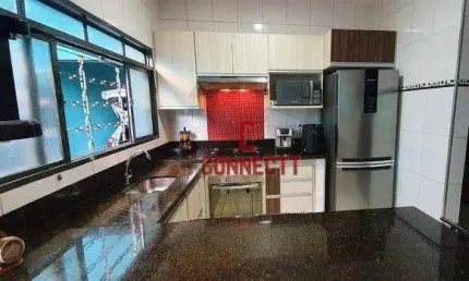 Casa com 3 dormitórios sendo 1 suíte à venda, 128 m² por R$ 385.000 - Jardim Florestan Fernandes - Ribeirão Preto/SP