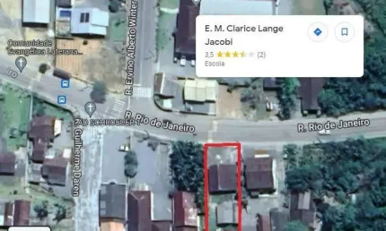 Terreno para venda em schroeder / sc no bairro schroeder i