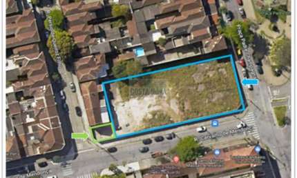 Terreno à venda para incorporação em Santos, Rua Dr. Carvalho de Mendonça, S/N