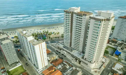 Apartamento à venda de 75m²  com 2 Quartos e vista para a montanha - Praia Grande SP.