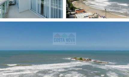 Apartamento à venda em Pitangueiras com 148m² no Guarujá, com 3 suítes, 1 vaga e vista para o mar