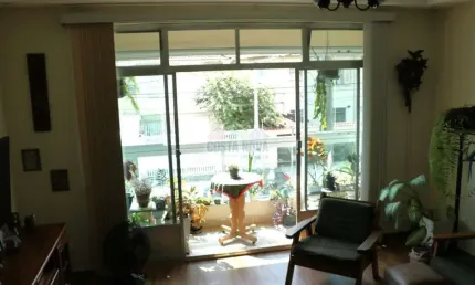 Apartamento com 98 m², 3 dormitórios, 2 banheiros, 1 vaga, bairro Boqueirão em Santos