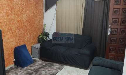 Casa em condominio a venda com 72,55m², com 2 quartos e garagem coberta em São Vicente
