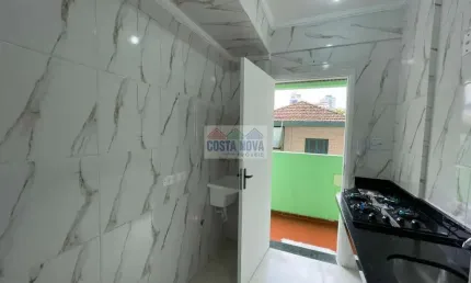Apartamento com 1 quarto, 1 banheiro, 1 vaga coletiva. ponta da praia, santos