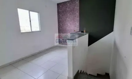 Casa em condomínio, 2 quartos, 1 banheiro. Bairro Samambaia em Praia Grande