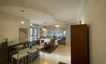 Apartamento 160m a.util 3 quartos 1 quadra da praia ponta da praia
