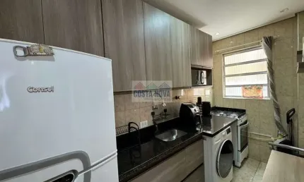 Apartamento de 1 dormitório próximo a paia e ao centro comercial.