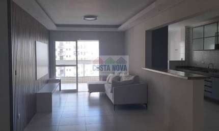 Apartamento com 3 suítes, localizado na Guilhermina, em praia Grande.