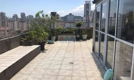 Cobertura com 3 quartos à venda na Rua Oswaldo Cruz, --, Boqueirão, Santos